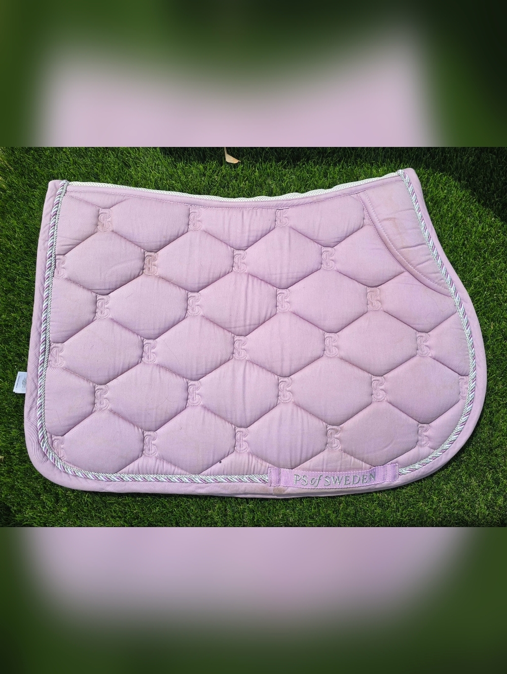 Ps Sweden Orchid Cotton Signature Saddle Pad- Full